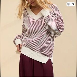 Aerie Beyond Chenille V-Neck Sweater